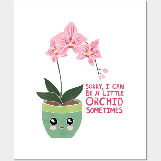 A Little Orchid Wall Art by tangerinetane